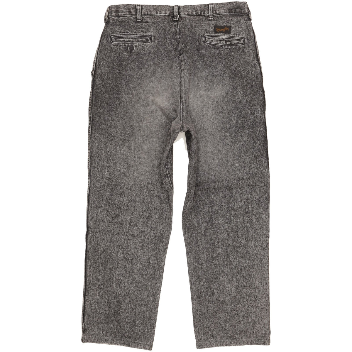 Wrangler Men Grey Straight Loose Jeans W36 L28