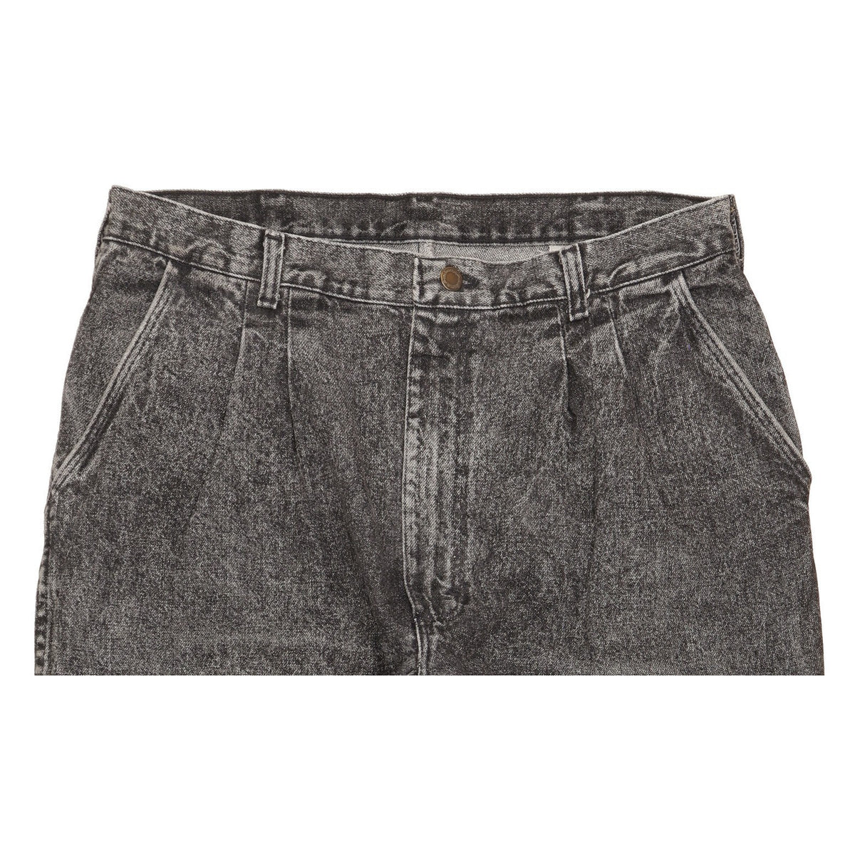 Wrangler Men Grey Straight Loose Jeans W36 L28