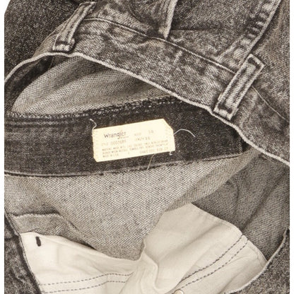Wrangler Men Grey Straight Loose Jeans W36 L28