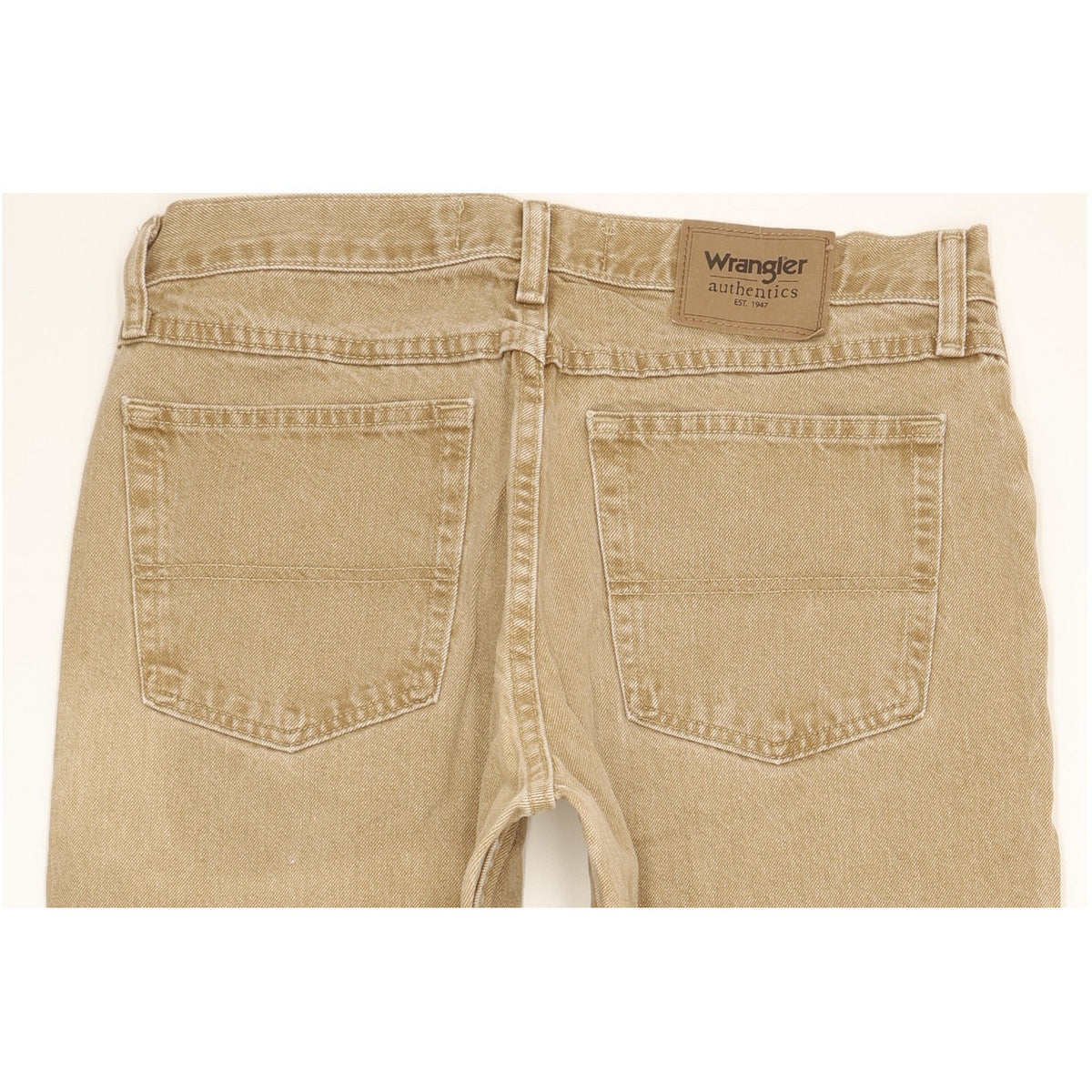 Wrangler Men Beige Straight Regular Jeans W32 L29