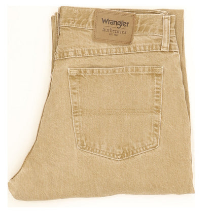 Wrangler Men Beige Straight Regular Jeans W32 L29