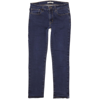 Levi's 712 Women Blue Straight Slim Jeans W30 L29