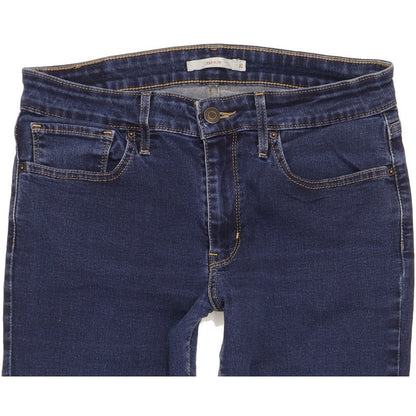 Levi's 712 Women Blue Straight Slim Jeans W30 L29