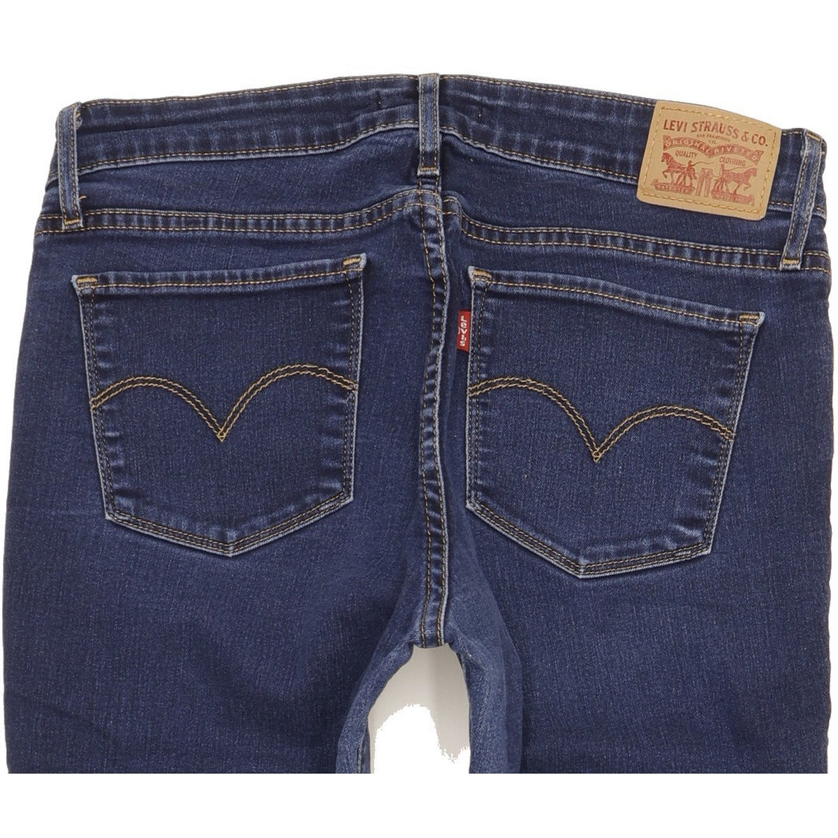 Levi's 712 Women Blue Straight Slim Jeans W30 L29