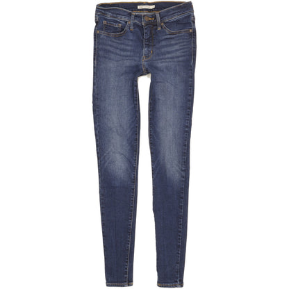 Levi's 310 Shaping Women Blue Skinny Slim Stretch Jeans W27 L32