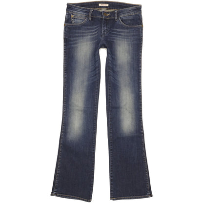 Wrangler Megan Women Blue Bootcut Slim Stretch Jeans W27 L31
