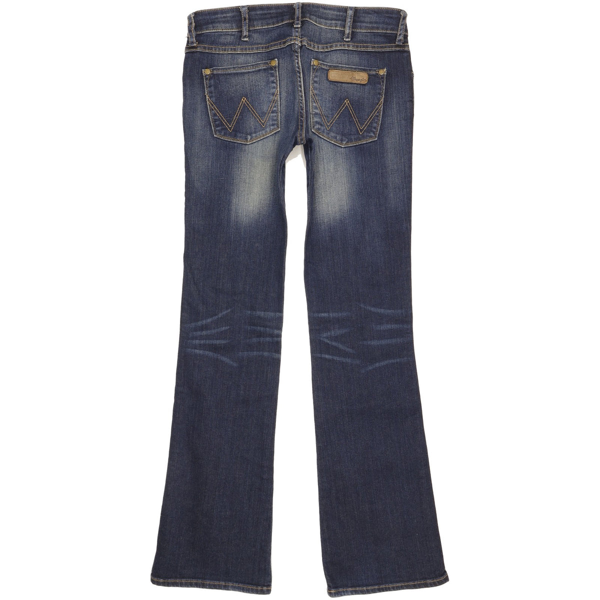 Wrangler Megan Women Blue Bootcut Slim Stretch Jeans W27 L31
