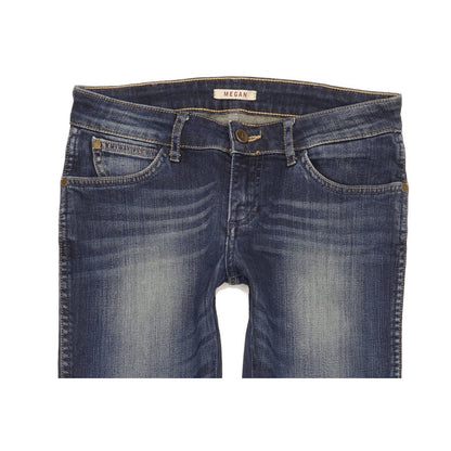 Wrangler Megan Women Blue Bootcut Slim Stretch Jeans W27 L31
