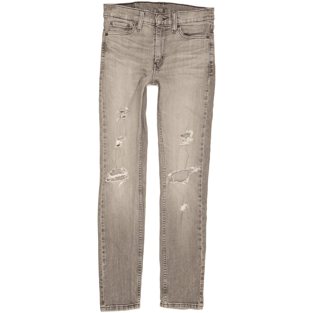 Levi's 510 Men Grey Skinny Slim Stretch Jeans W29 L31