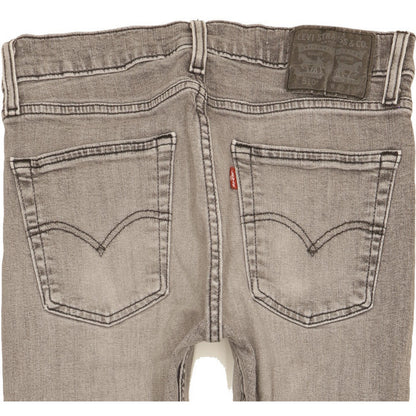 Levi's 510 Men Grey Skinny Slim Stretch Jeans W29 L31