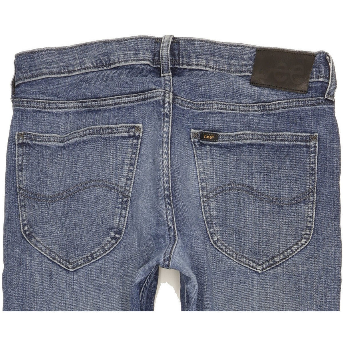 Lee Daren Men Blue Straight Slim Stretch Jeans W31 L32