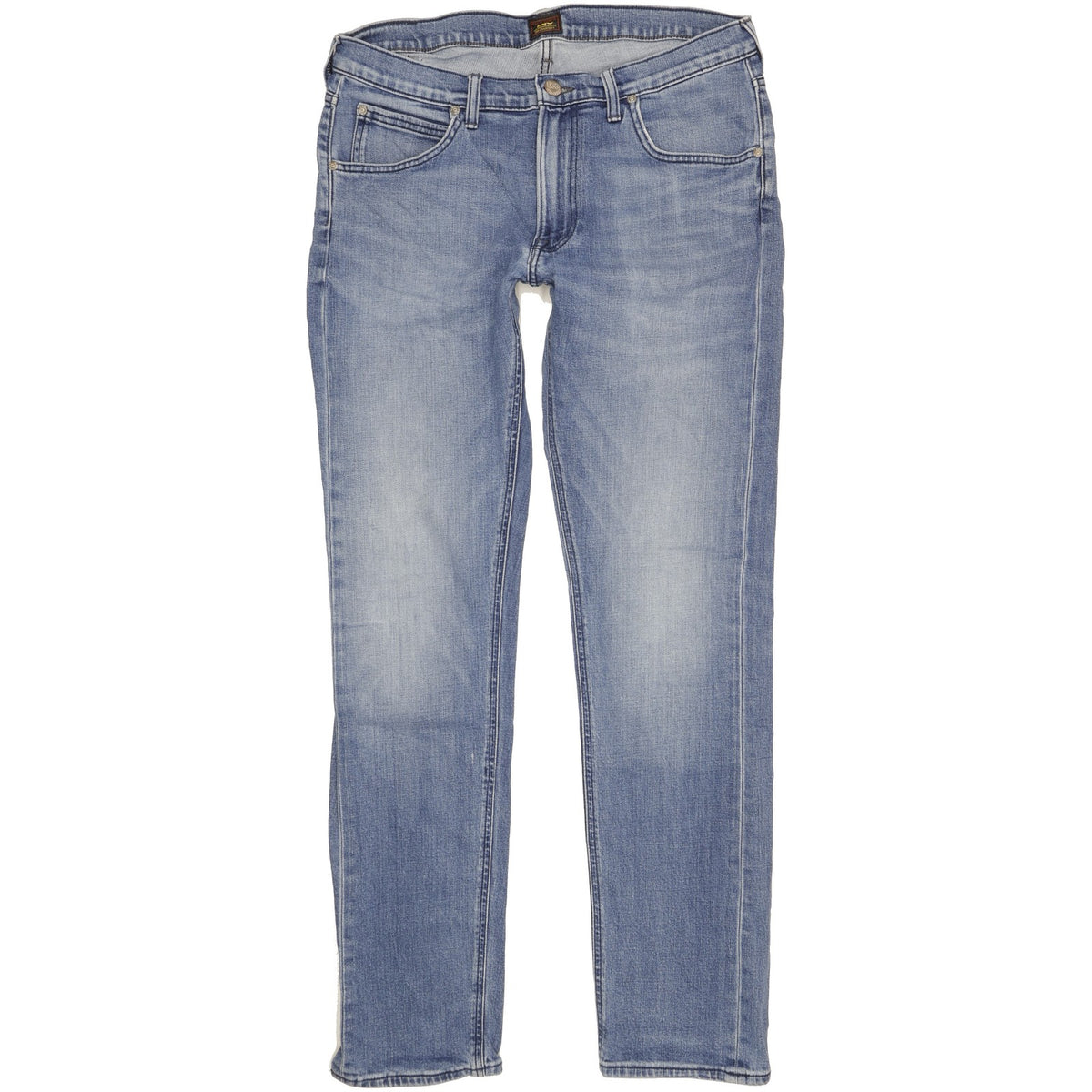 Lee Daren Men Blue Straight Slim Stretch Jeans W34 L34