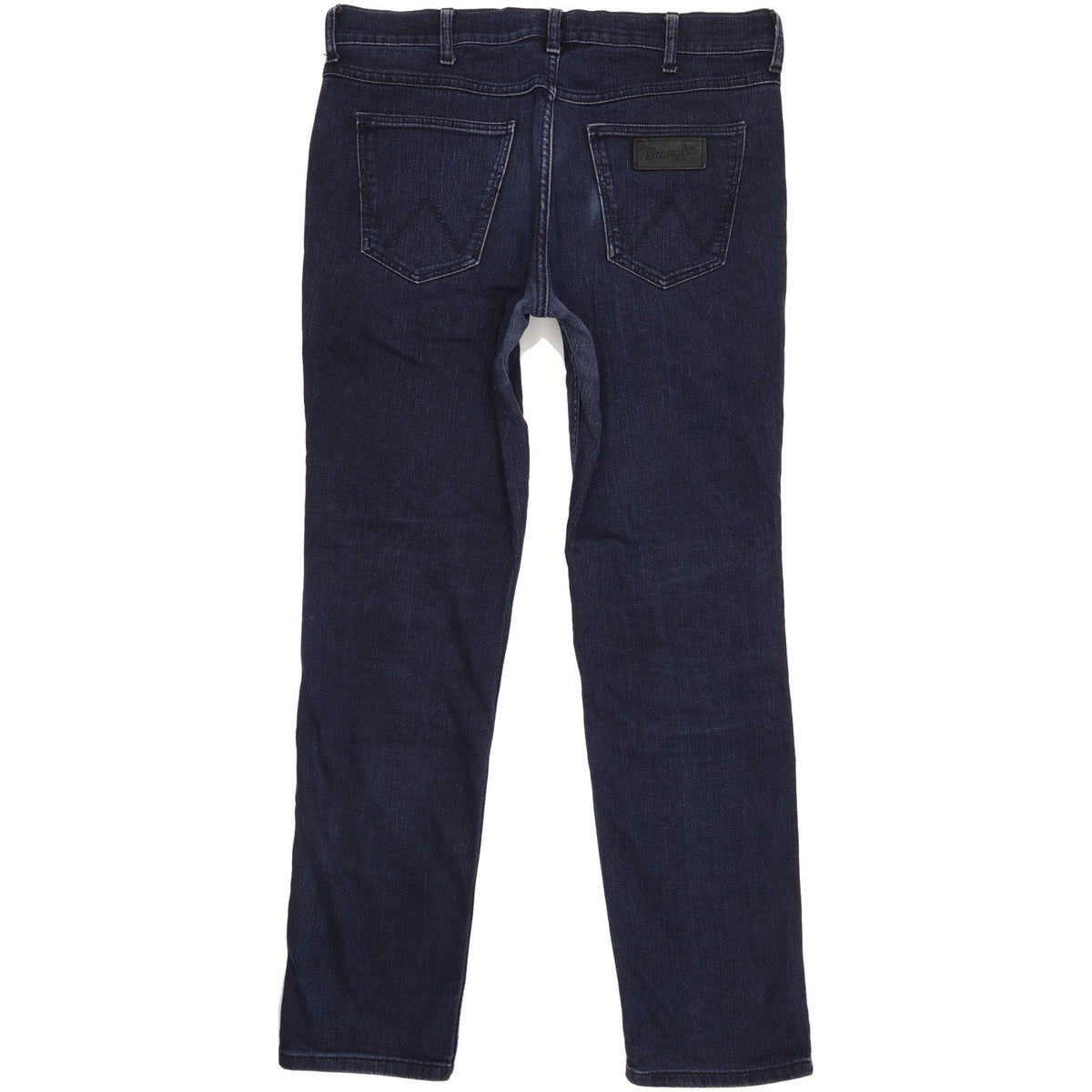 Wrangler Greensboro Men Blue Straight Regular Stretch Jeans W34 L32
