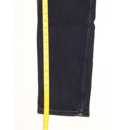 Wrangler Greensboro Men Blue Straight Regular Stretch Jeans W34 L32