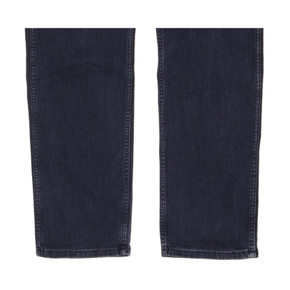Wrangler Greensboro Men Blue Straight Regular Stretch Jeans W34 L32