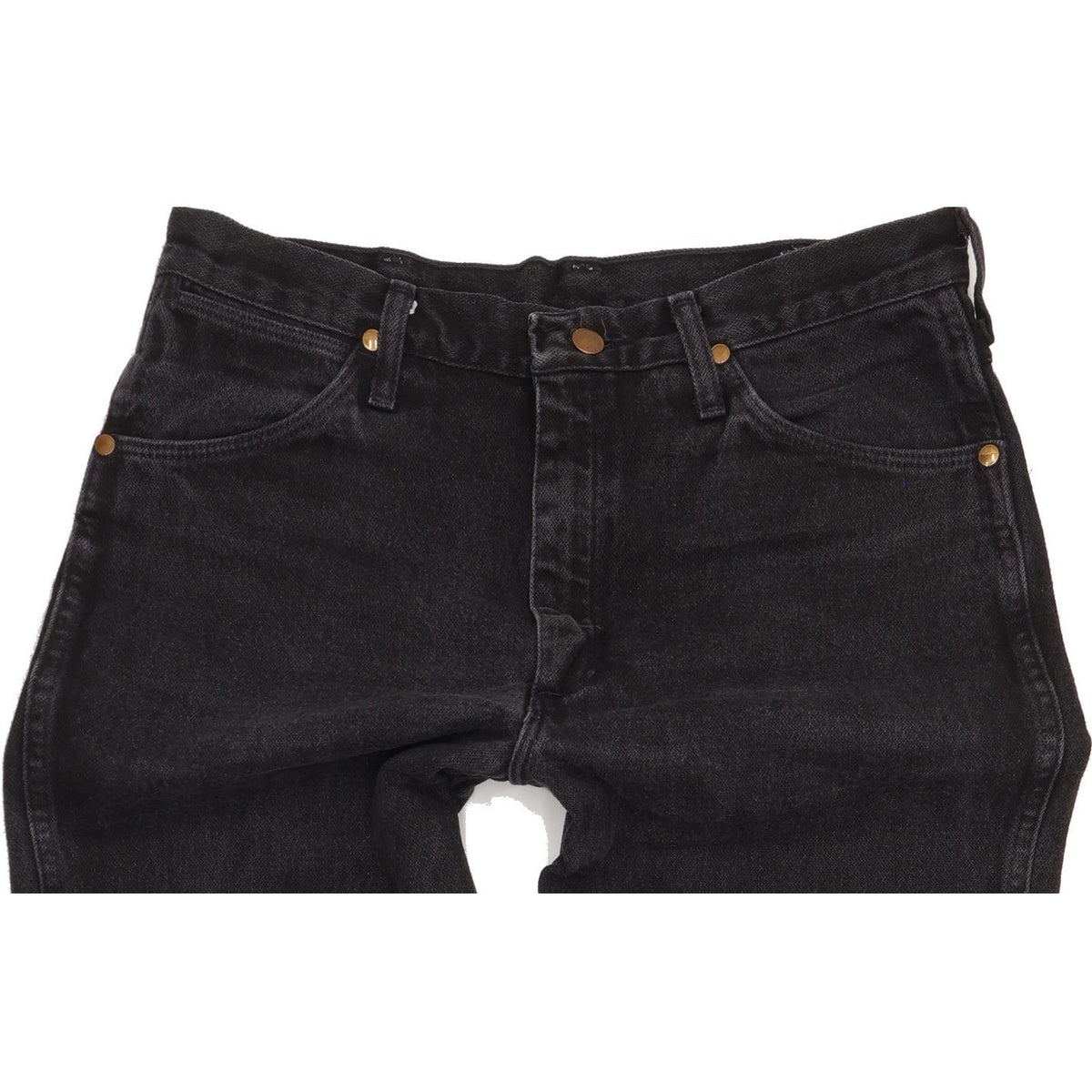 Wrangler Men Black Straight Regular Jeans W33 L35