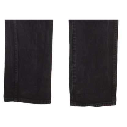 Wrangler Men Black Straight Regular Jeans W33 L35