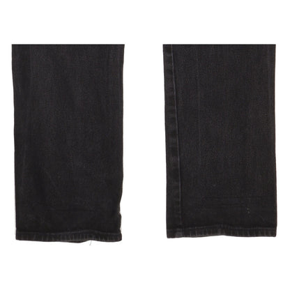 Wrangler Men Black Straight Regular Jeans W33 L35