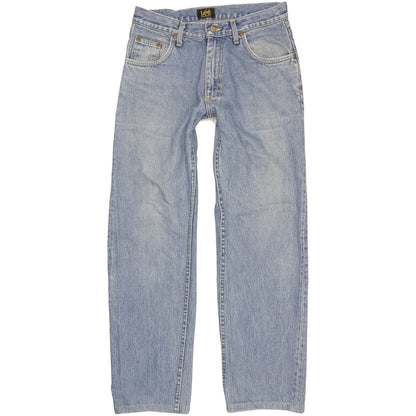 Lee Rider Men Blue Straight Regular Jeans W31 L30