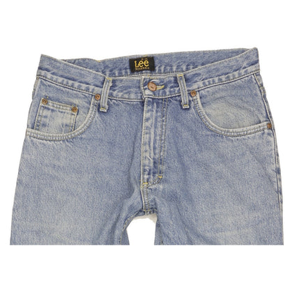 Lee Rider Men Blue Straight Regular Jeans W31 L30