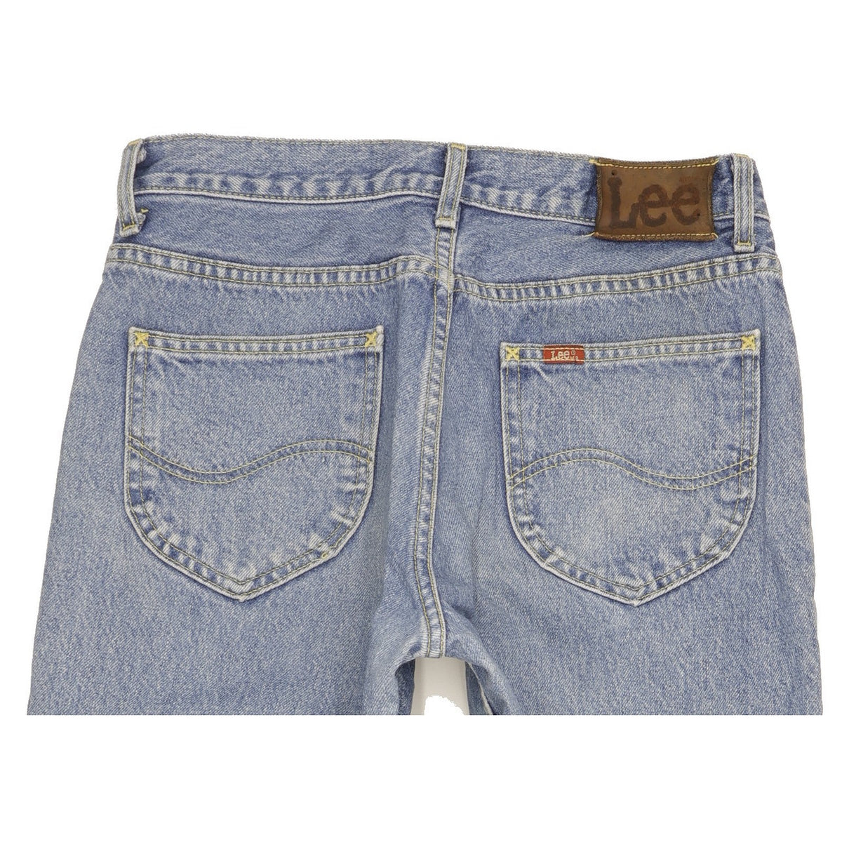 Lee Rider Men Blue Straight Regular Jeans W31 L30