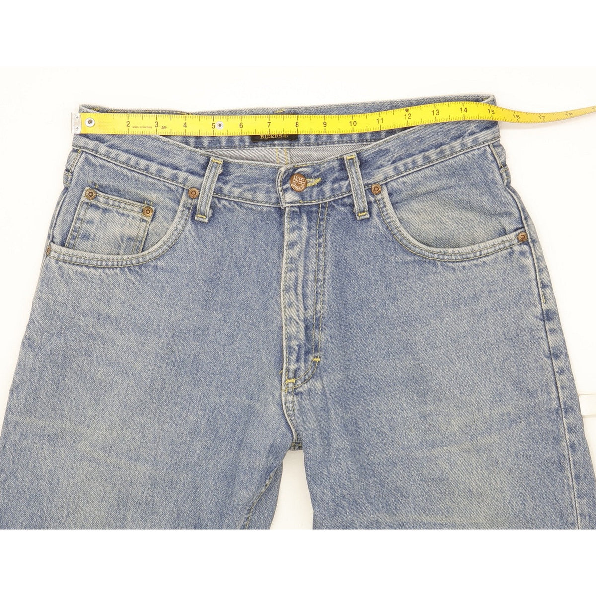 Lee Rider Men Blue Straight Regular Jeans W31 L30