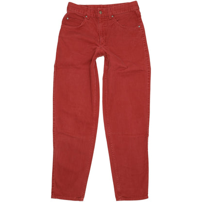 Mustang Men Red Tapered Relaxed Jeans W31 L33