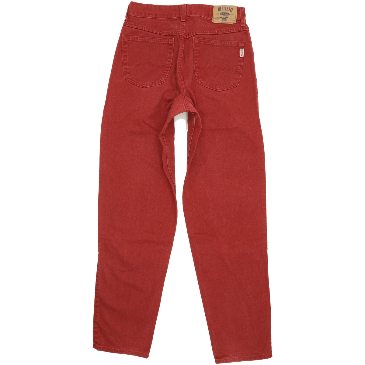 Mustang Men Red Tapered Relaxed Jeans W31 L33