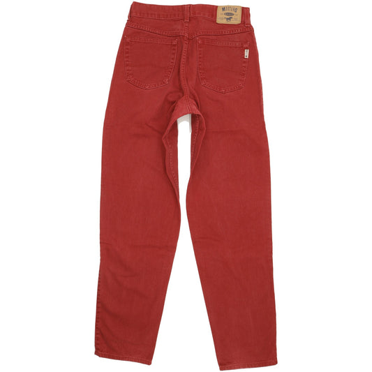 Mustang Men Red Tapered Relaxed Jeans W31 L33