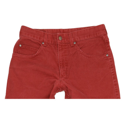 Mustang Men Red Tapered Relaxed Jeans W31 L33