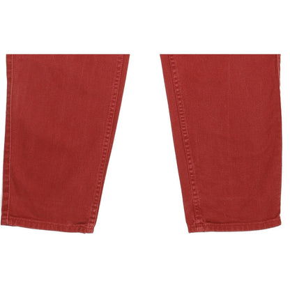 Mustang Men Red Tapered Relaxed Jeans W31 L33