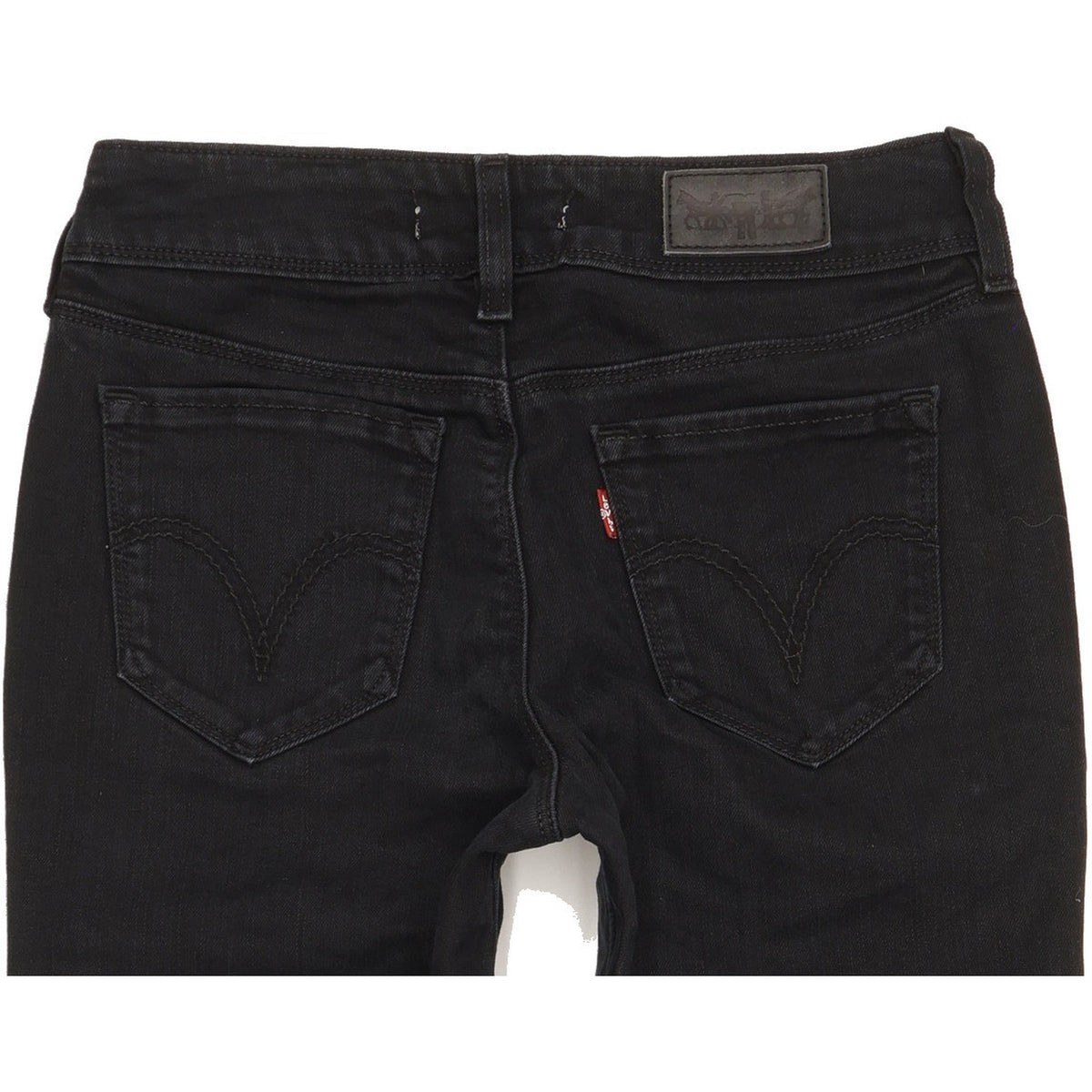 Levi's 471 Men Black Straight Slim Jeans W29 L30