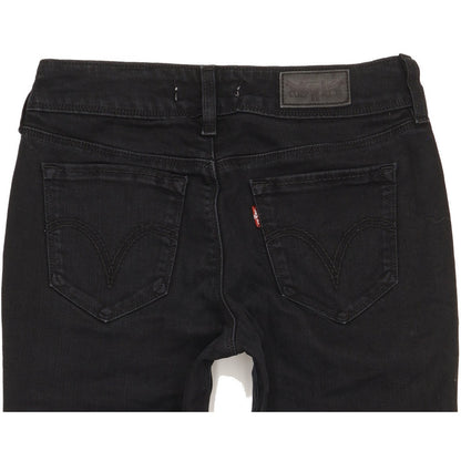 Levi's 471 Men Black Straight Slim Jeans W29 L30