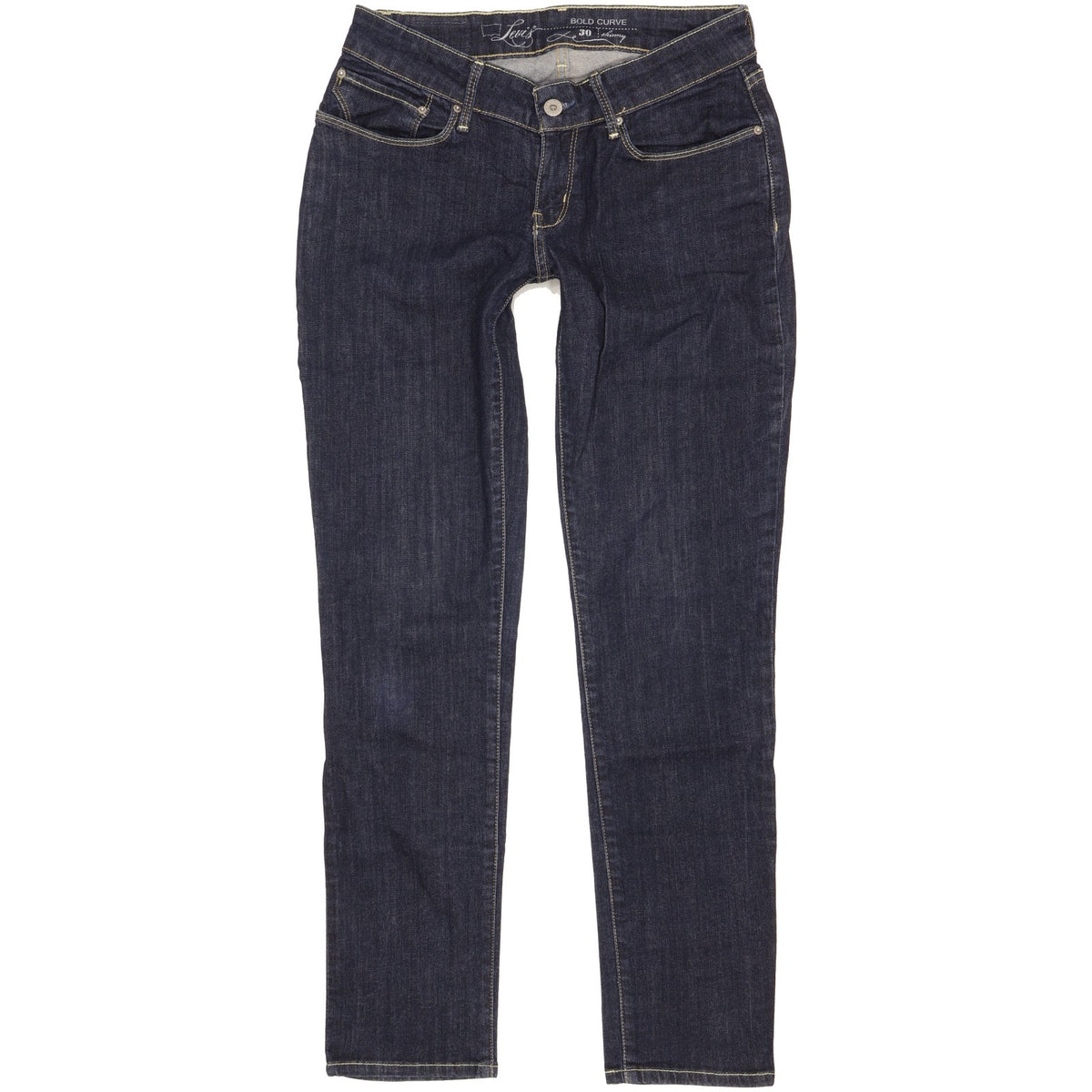 Levi's Bold Curve Women Blue Skinny Slim Stretch Jeans W30 L30