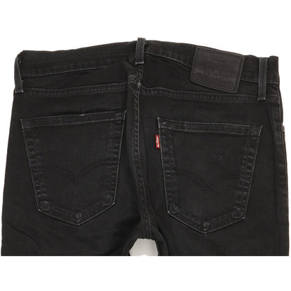 Levi's 512 Men Black Tapered Slim Stretch Jeans W32 L31