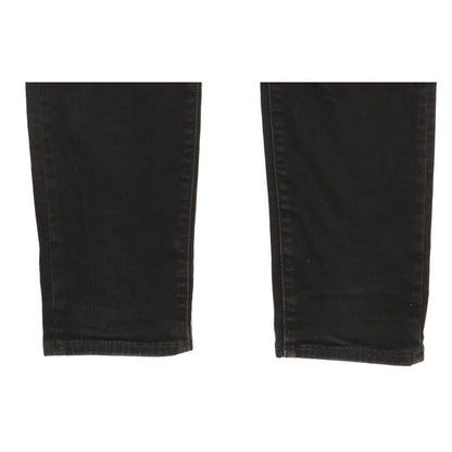 Levi's 512 Men Black Tapered Slim Stretch Jeans W32 L31