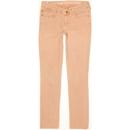 Mustang Jasmin Women Pink Skinny Slim Stretch Jeans W28 L29