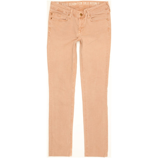 Mustang Jasmin Women Pink Skinny Slim Stretch Jeans W28 L29