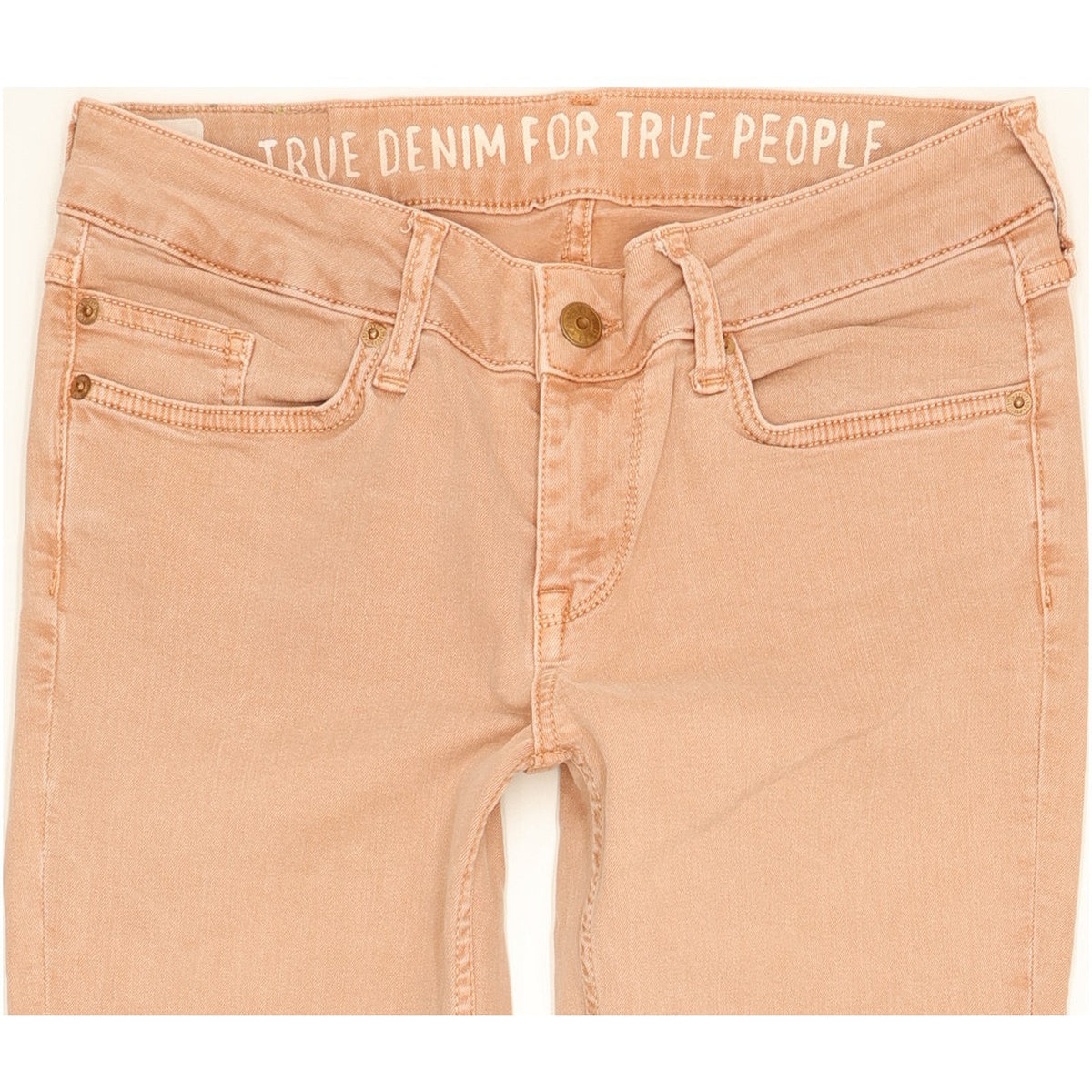 Mustang Jasmin Women Pink Skinny Slim Stretch Jeans W28 L29