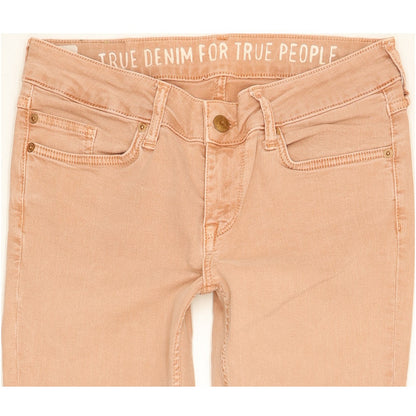 Mustang Jasmin Women Pink Skinny Slim Stretch Jeans W28 L29