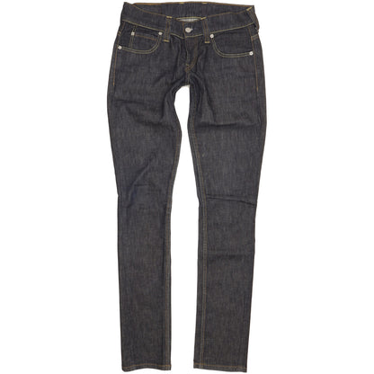Levi's 603 Women Blue Straight Slim Stretch Jeans W28 L34