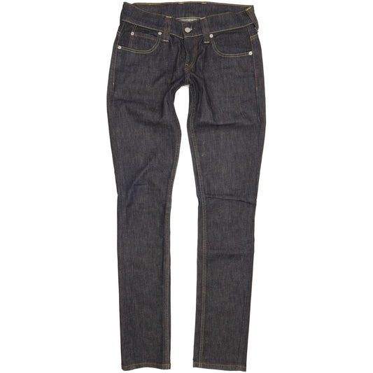 Levi's 603 Women Blue Straight Slim Stretch Jeans W28 L34