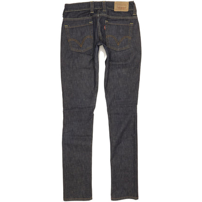 Levi's 603 Women Blue Straight Slim Stretch Jeans W28 L34