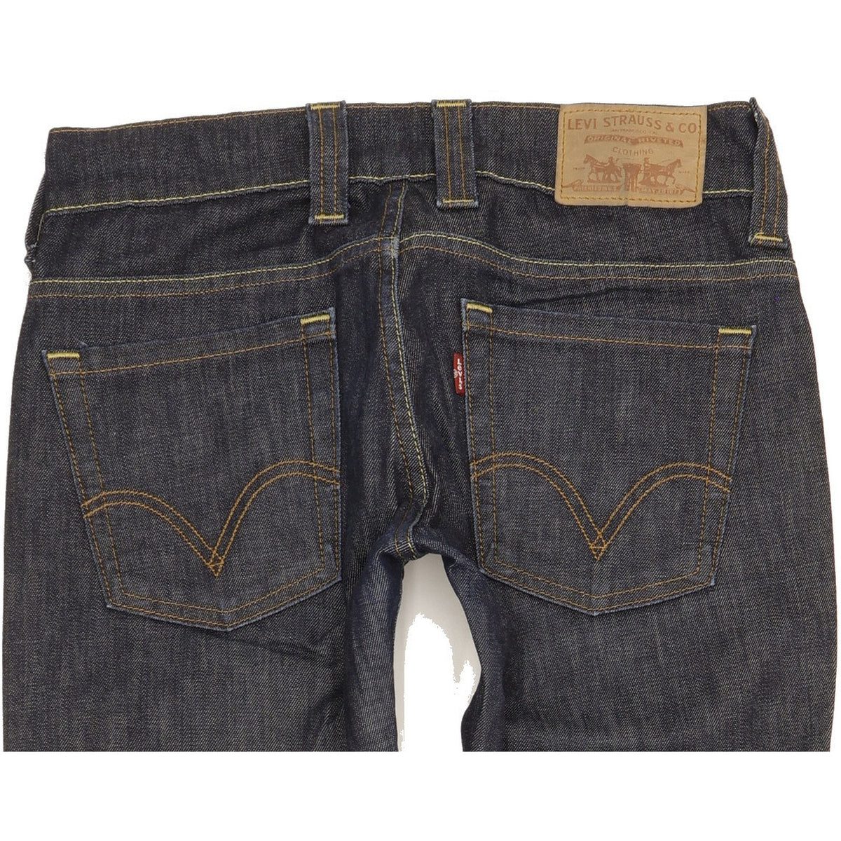 Levi's 603 Women Blue Straight Slim Stretch Jeans W28 L34