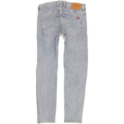 Mustang Oregon Men Blue Straight Slim Stretch Jeans W31 L31