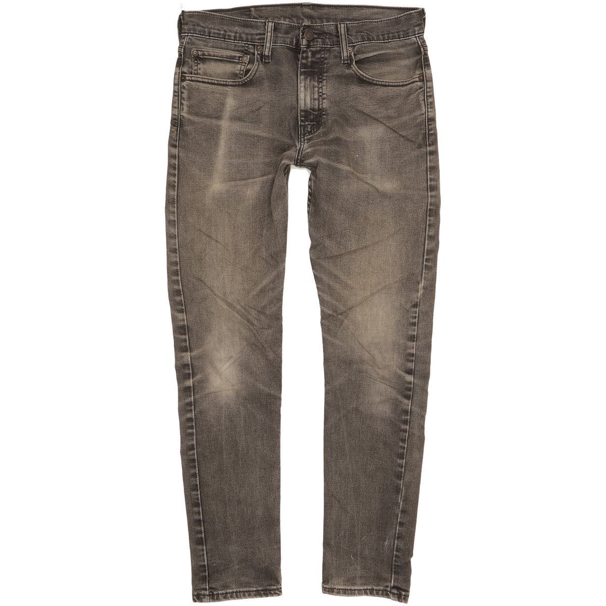 Levi's 512 Men Grey Tapered Slim Stretch Jeans W31 L29