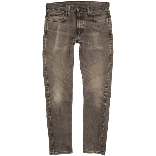 Levi's 512 Men Grey Tapered Slim Stretch Jeans W31 L29