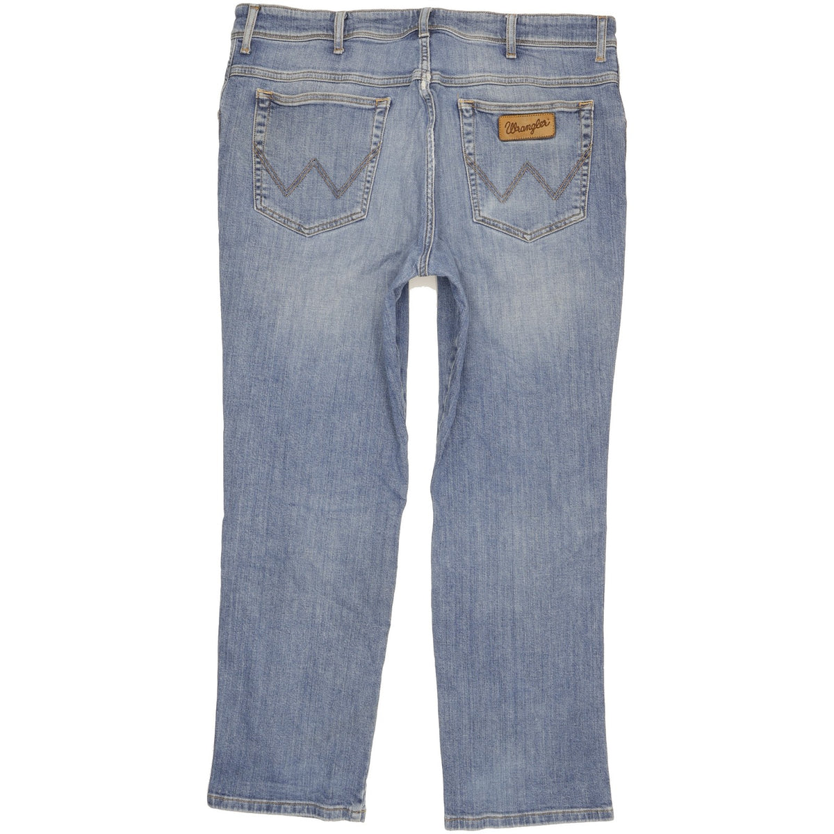 Wrangler Texas Men Blue Straight Regular Stretch Jeans W38 L29