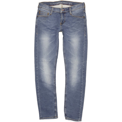 Mustang Oregon Men Blue Tapered Slim Stretch Jeans W30 L31