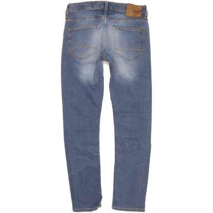 Mustang Oregon Men Blue Tapered Slim Stretch Jeans W30 L31